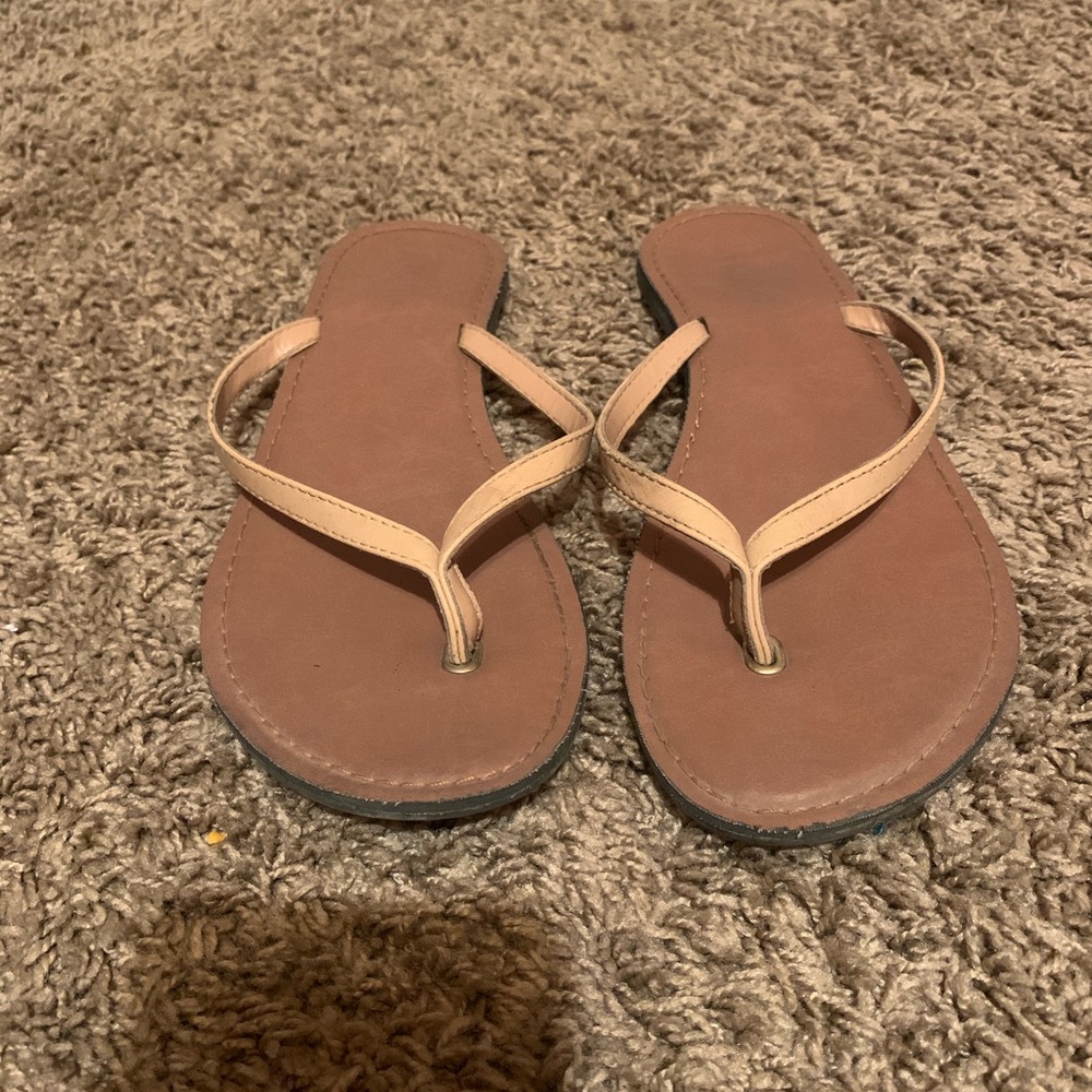 Nude sandals!
